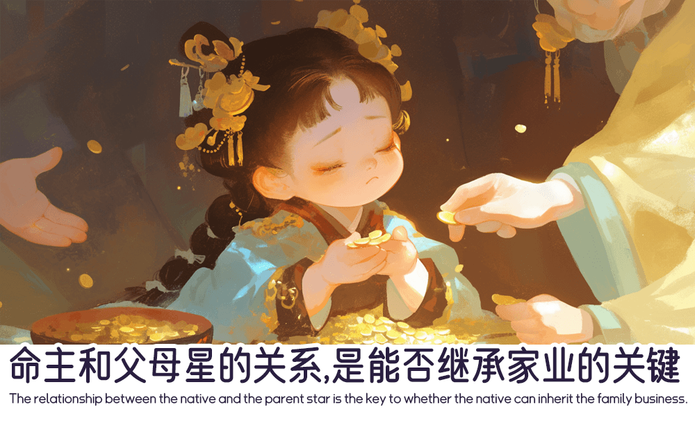 命主和父母星的关系，是能否继承家业的关键