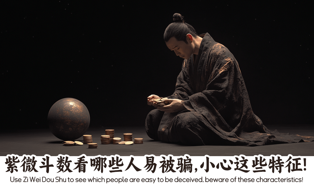 紫微斗数看哪些人易被骗，小心这些特征！