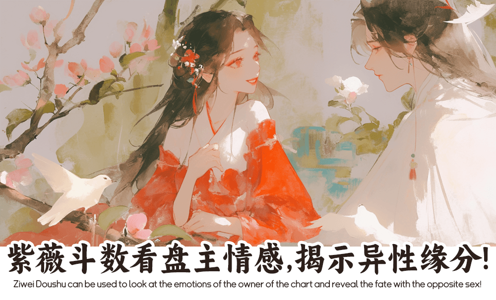 紫薇斗数看盘主情感，揭示异性缘分！
