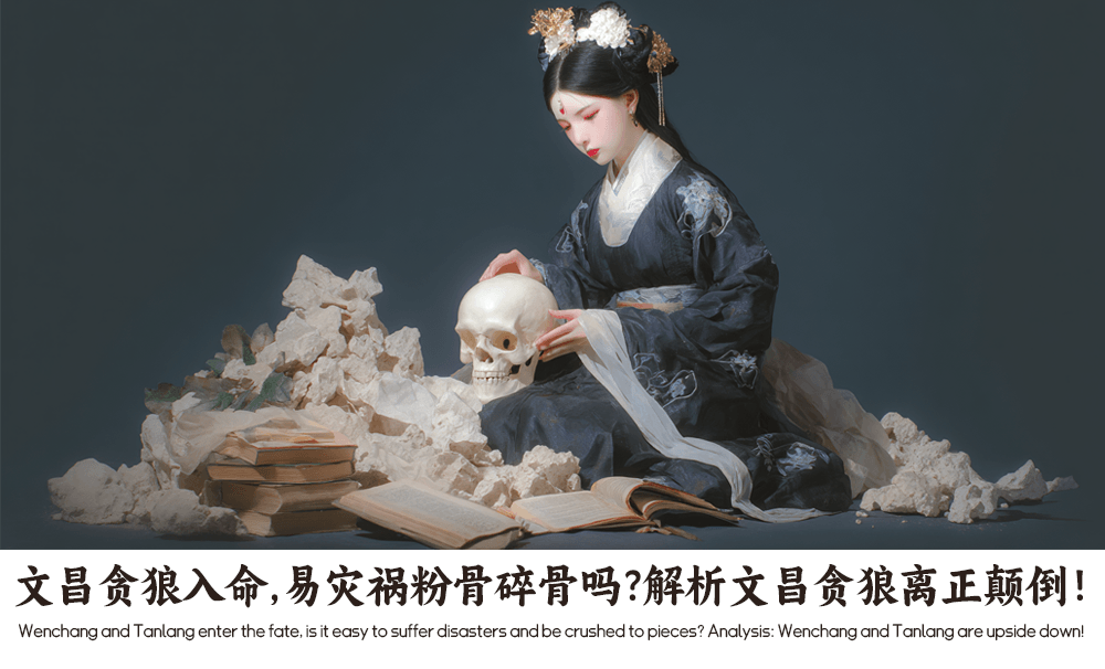文昌贪狼入命，易灾祸粉骨碎骨吗？解析文昌贪狼离正颠倒！