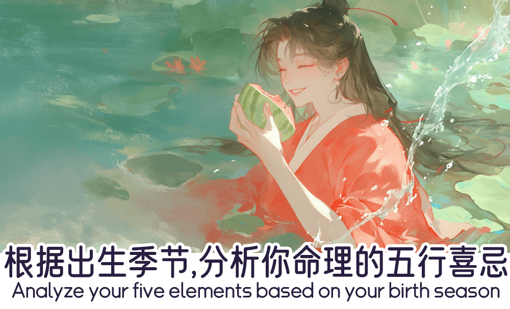 根据出生季节，分析你命理的五行喜忌
