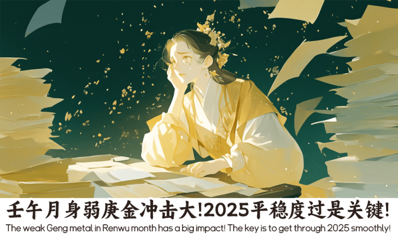壬午月身弱庚金