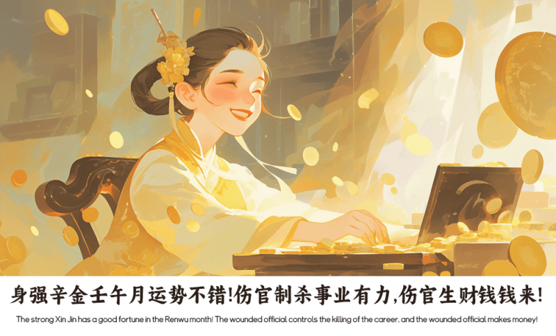 身强辛金壬午月运势