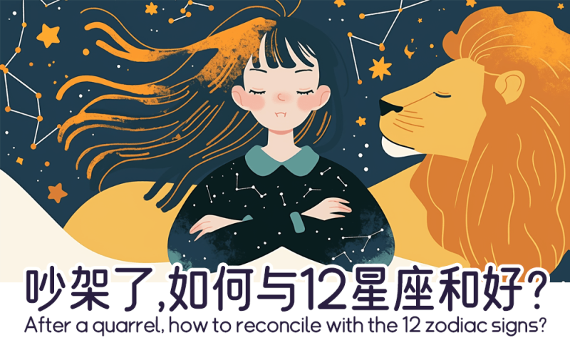 吵架了如何与12星座和好？   