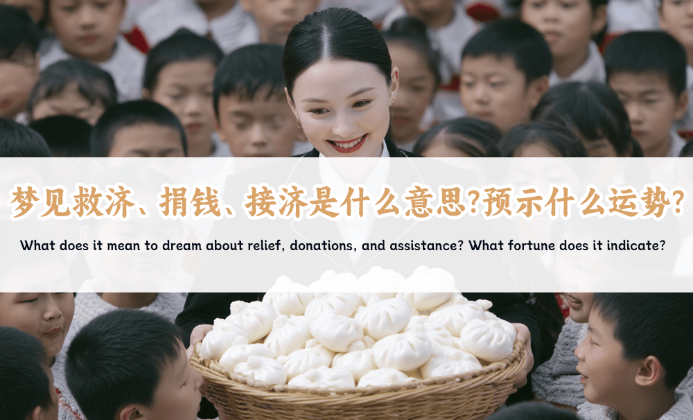 梦见救济、捐钱、接济是什么意思？预示什么运势？