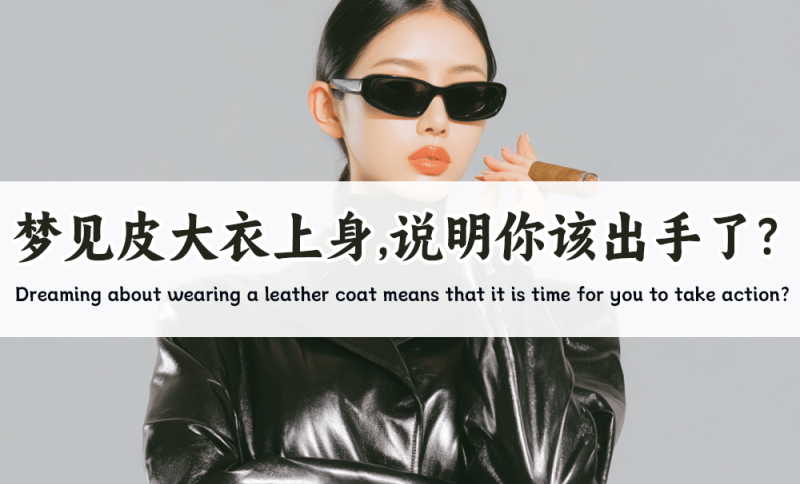 梦见皮大衣上身