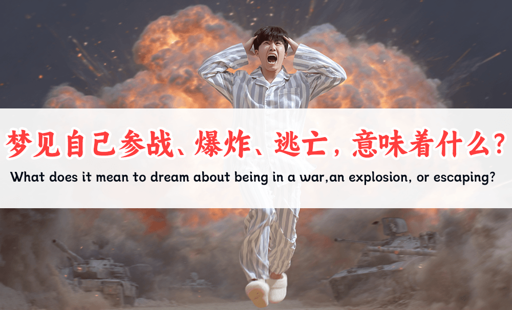 梦见自己参战、爆炸、逃亡，意味着什么？