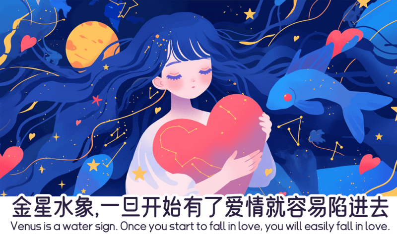 金星水象的爱情