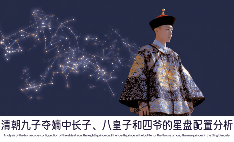 九子夺嫡中长子、八皇子和四爷的星盘配置分析