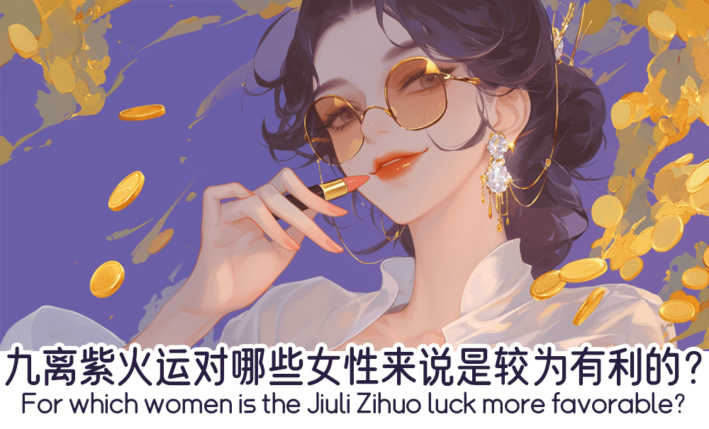 九离紫火运对哪些女性来说是较为有利的？