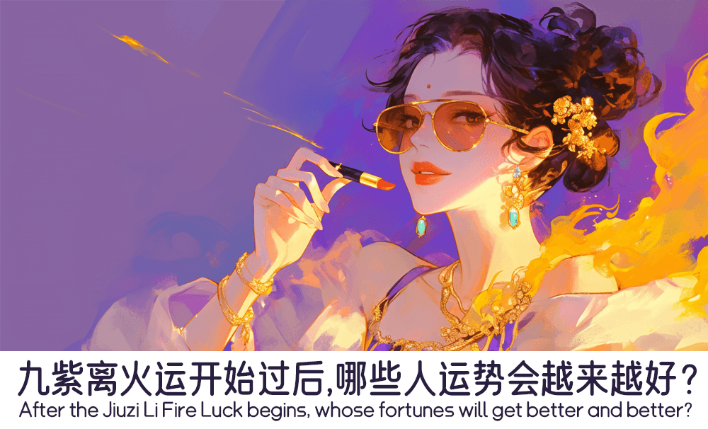 九紫离火运开始过后，哪些人运势会越来越好？