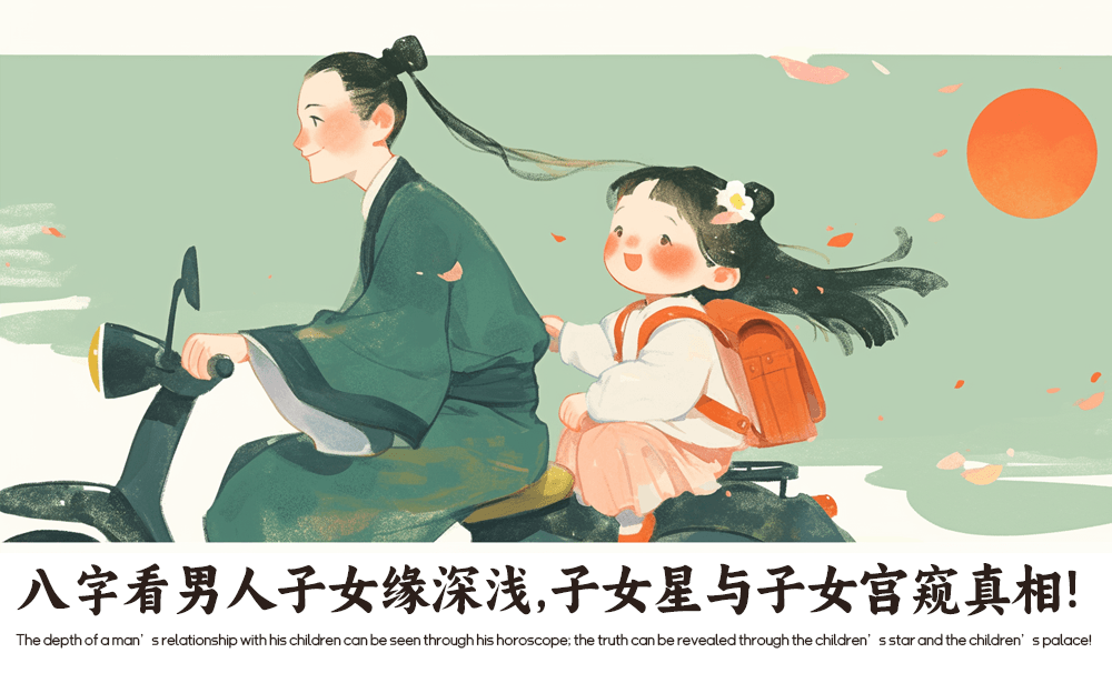 八字看男人子女缘深浅，子女星与子女宫窥真相！