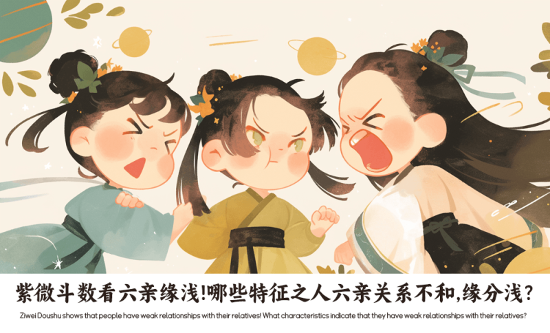 紫微斗数看六亲缘浅