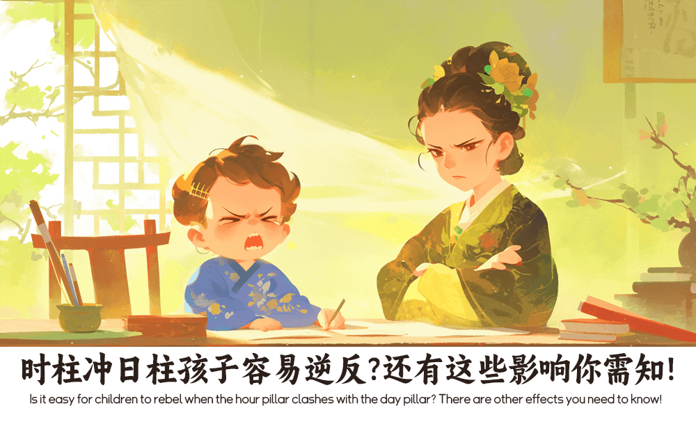 时柱冲日柱孩子容易逆反？还有这些影响你需知！