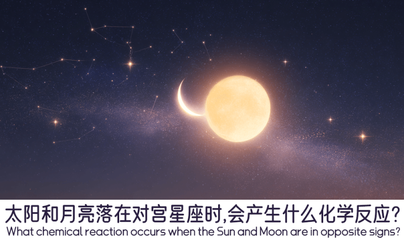 太阳和月亮落在对宫星座