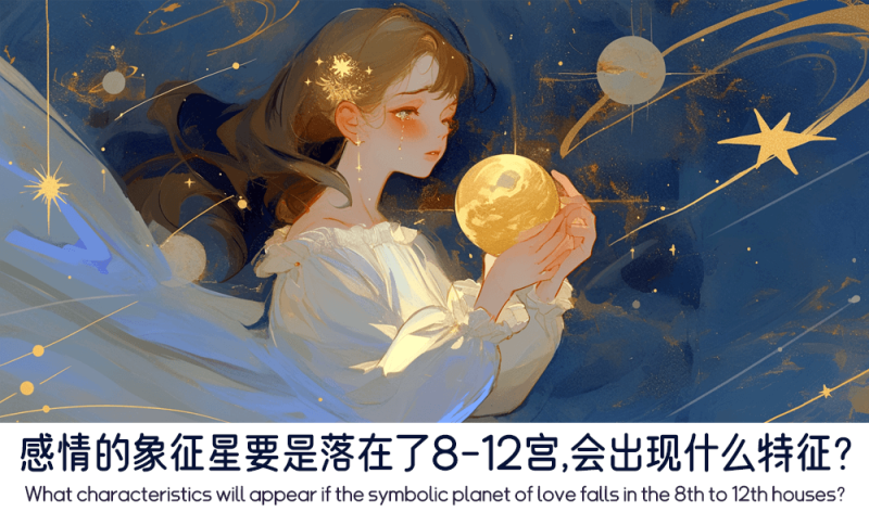 感情的象征星要是落在了8-12宫
