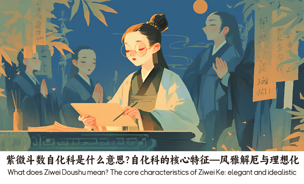 紫微斗数自化科是什么意思？自化科的核心特征——风雅解厄与理想化