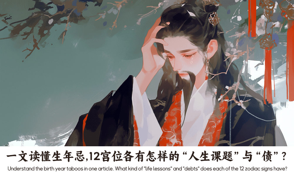 一文读懂生年忌，12宫位各有怎样的“人生课题”与“债”？