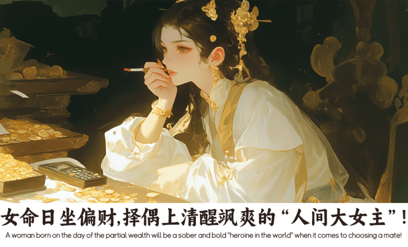 女命日坐偏财
