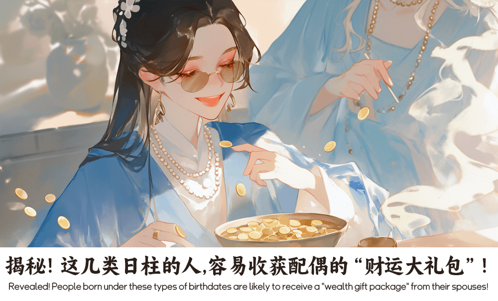 揭秘！这几类日柱的人，容易收获配偶的“财运大礼包”