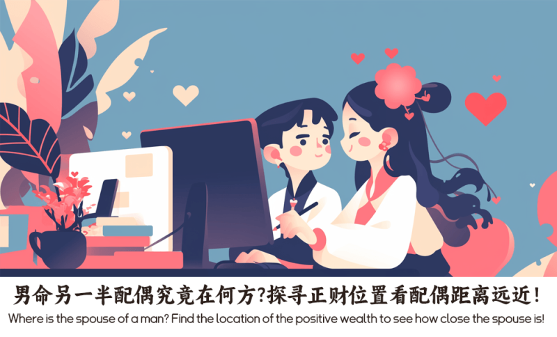 正财位置看配偶距离远近