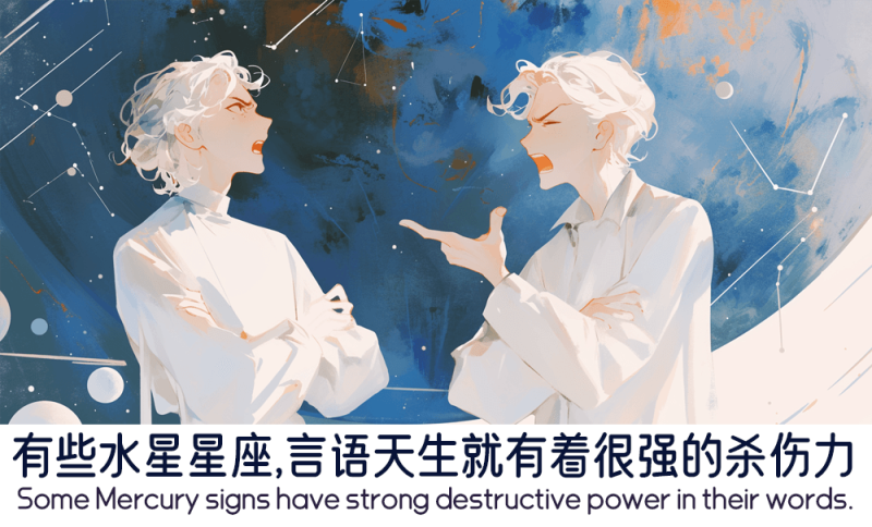 哪些水星星座的言语有着杀伤力