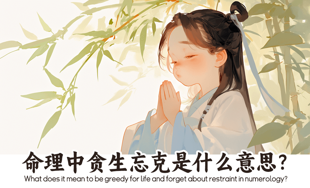 命理中贪生忘克是什么意思？有何影响？