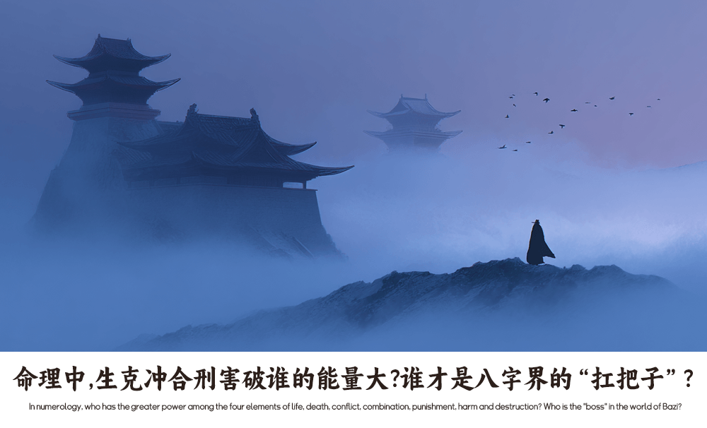 命理中，生克冲合刑害破谁的能量大？谁才是八字界的“扛把子”？