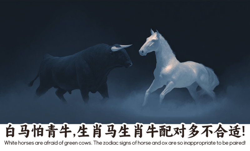 生肖马生肖牛配对