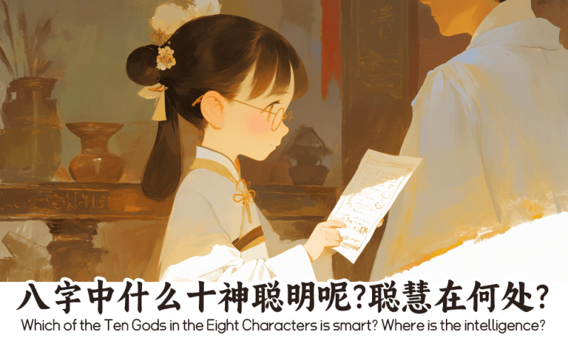 八字中什么十神聪明