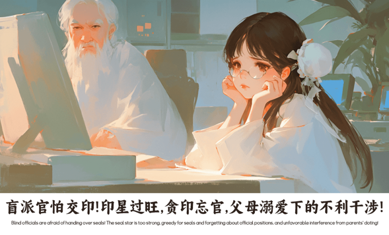 盲派官怕交印