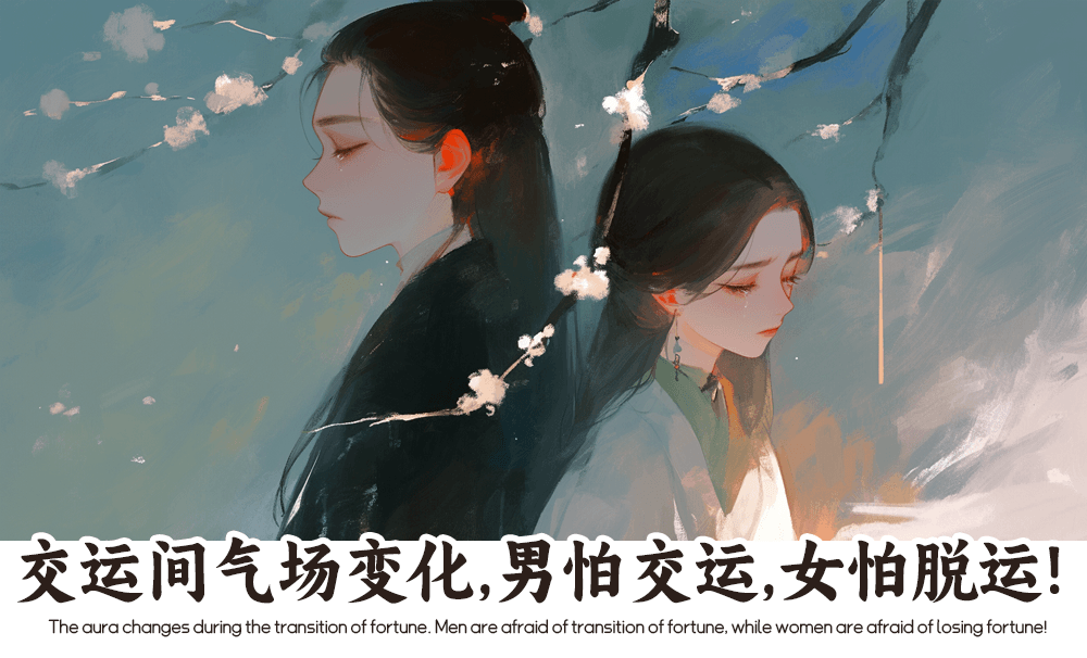 交运间气场变化，男怕交运，女怕脱运！