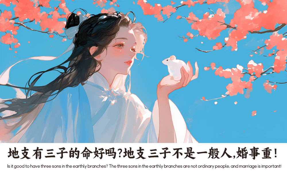 地支有三子的命好吗？地支三子不是一般人，婚事重！
