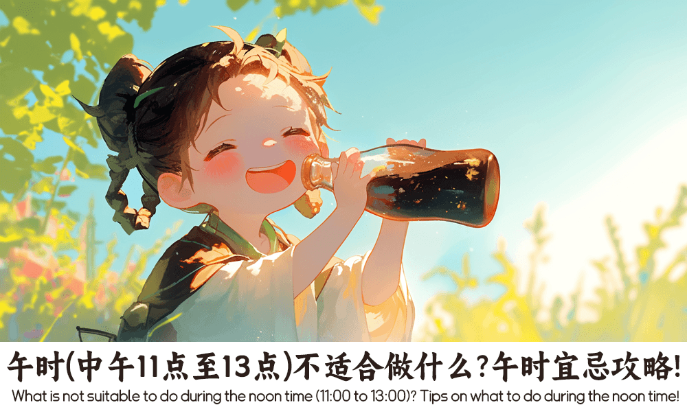 午时（中午11点至13点）不适合做什么？午时宜忌攻略！