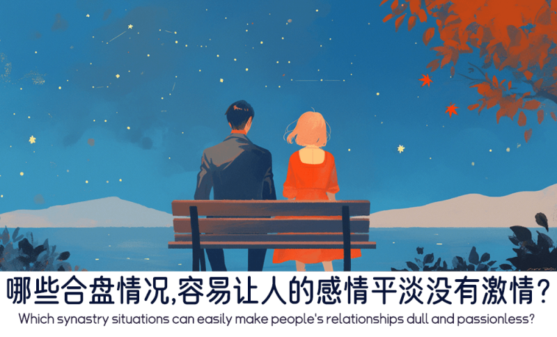 容易让人的感情平淡没有激情的合盘情况