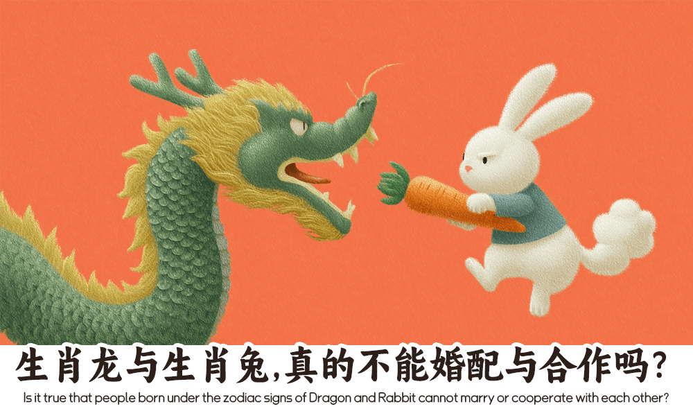 生肖龙与生肖兔，真的不能婚配与合作吗？