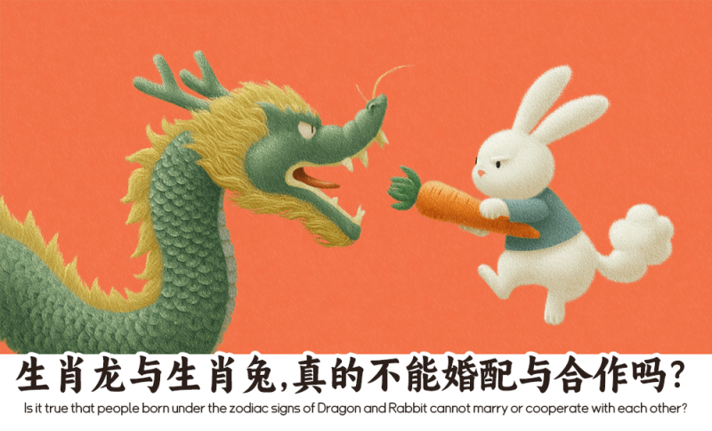 生肖龙与生肖兔
