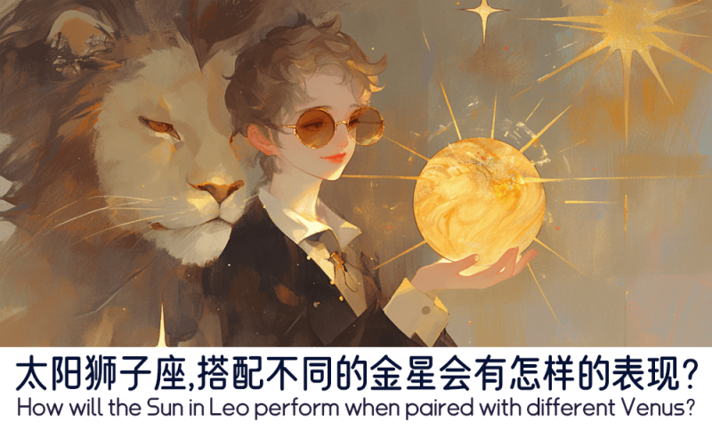 太阳狮子座搭配不同的金星