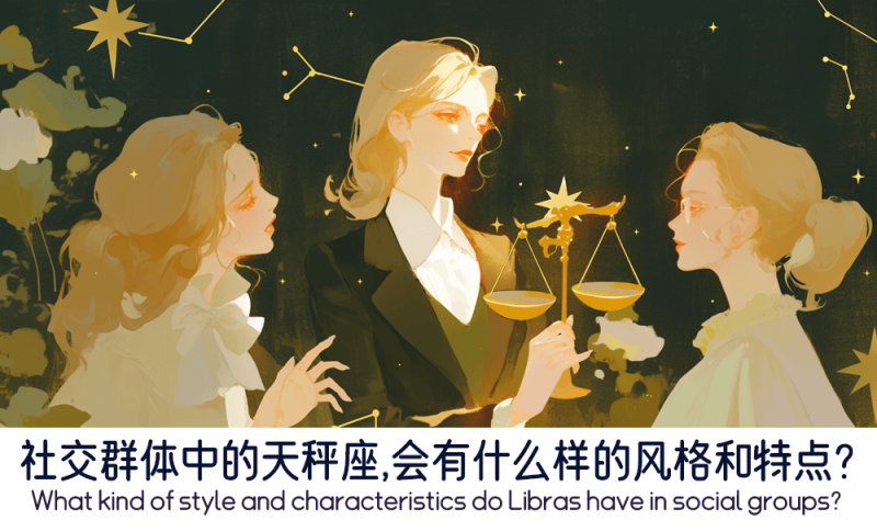 社交群体中的天秤座和的风格和特点
