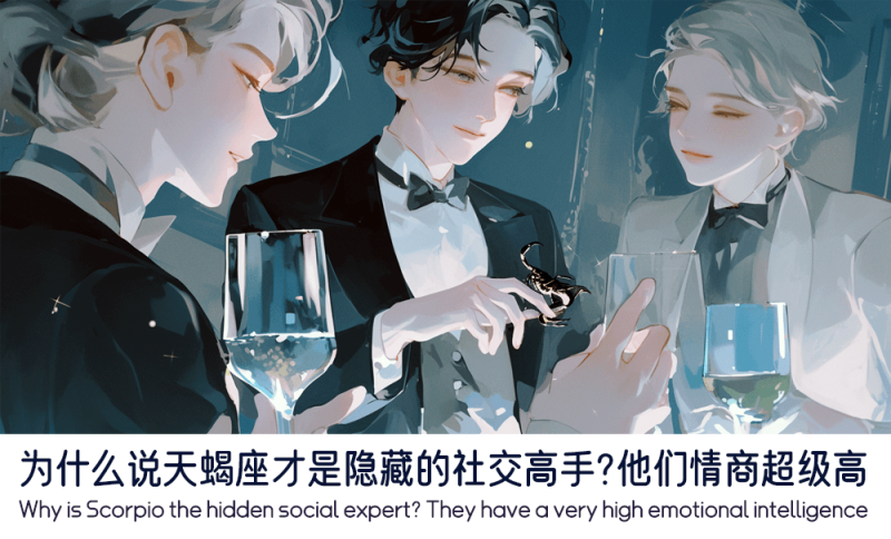 为什么说天蝎座才是隐藏的社交高手