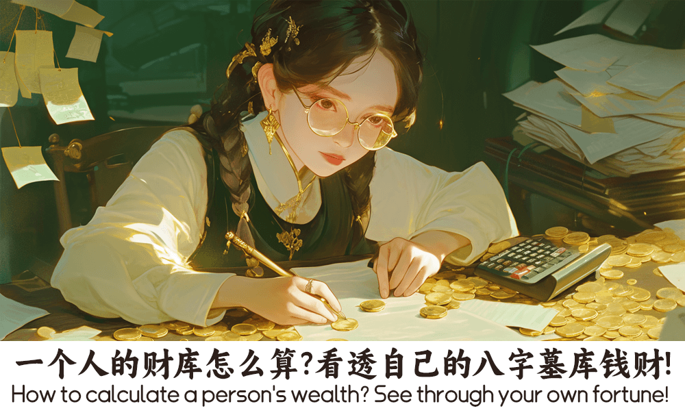 一个人的财库怎么算？看透自己的八字墓库钱财！