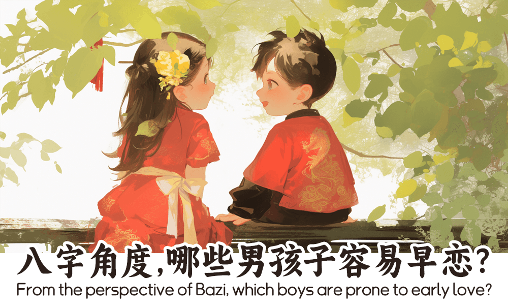 八字角度，哪些男孩子容易早恋？