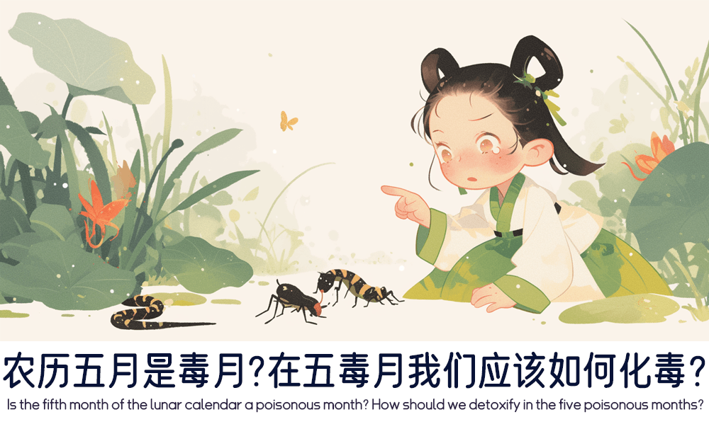 农历五月是毒月？在五毒月我们应该如何化毒？