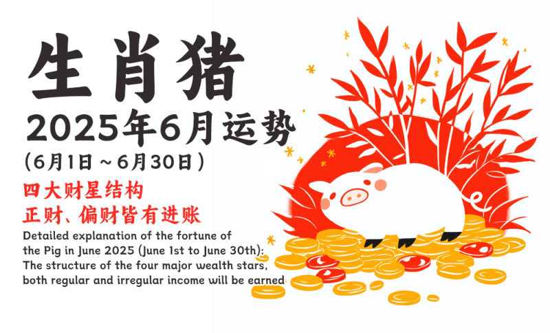 2025年6月属猪运势