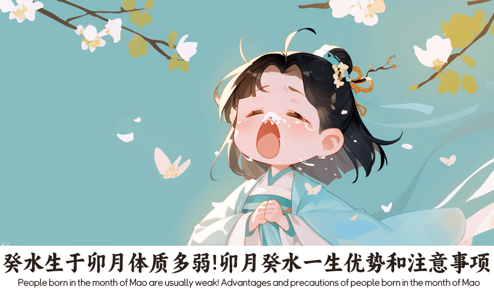 癸水生于卯月体质多弱！卯月癸水一生优势和注意事项