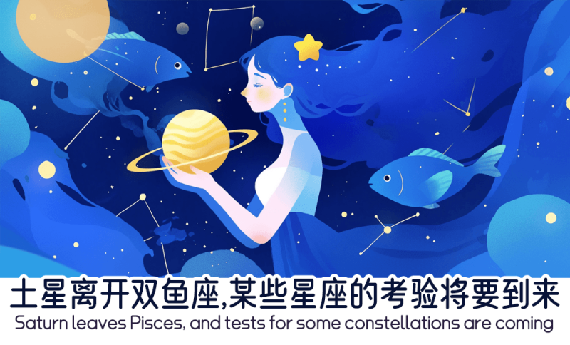 土星离开双鱼座对某些星座的考验