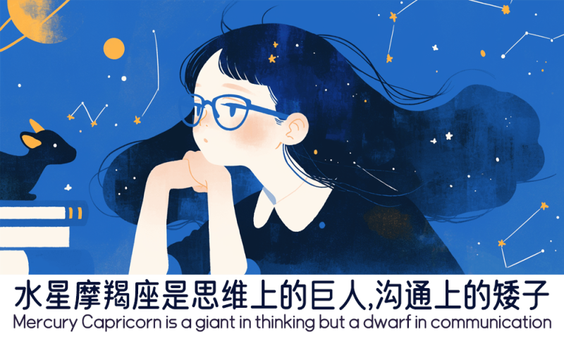 水星摩羯座的思维和沟通