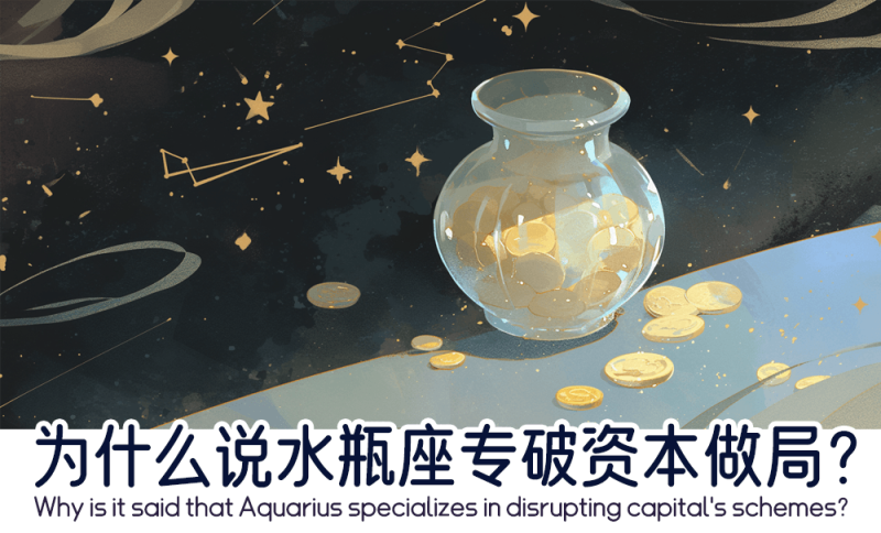 为什么说水瓶座专破资本做局？