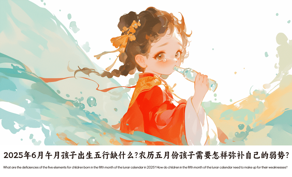 2025年6月午月孩子出生五行缺什么？农历五月份孩子需要怎样弥补自己的弱势？