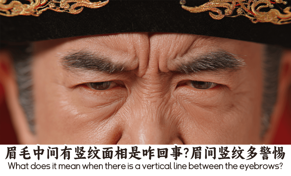 眉毛中间有竖纹面相是咋回事？眉间竖纹多警惕